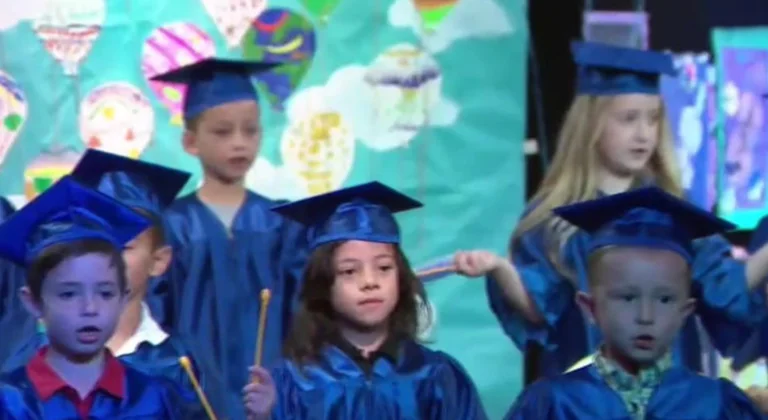 MSN | Kindergarten graduates at Henderson International celebrate huge milestone